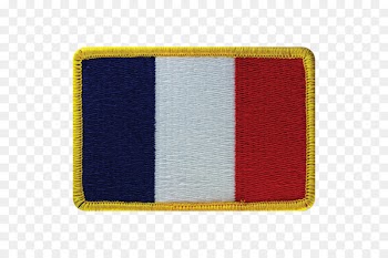 Flag patch Embroidered patch Flag of France National flag - Flag Patch 