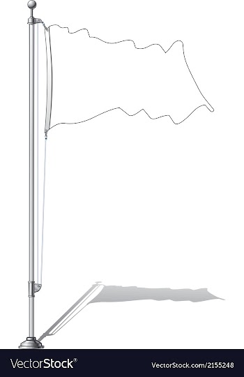  					Flag Pole vector image														