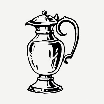Flagon drawing, vintage illustration psd. | Free PSD - rawpixel