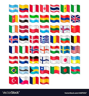 flags of different countries