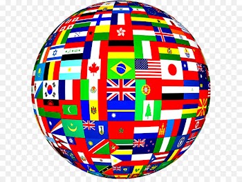 Flags of the World Globe World Flag - globe 