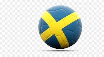 Flags - Sweden Soccer Ball Png