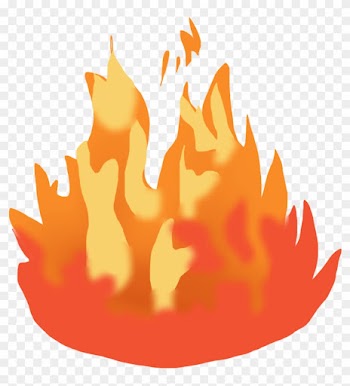 Flame Clip Art - Fire Moving Clip Art