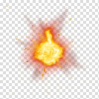 Flame explosion effects light effect transparent background PNG clipart