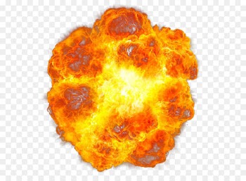Flame Explosion Light Fire - Golden flame 