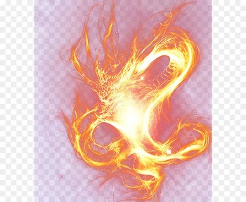 Flame Light Computer keyboard Download Fire - Fiery dragon 