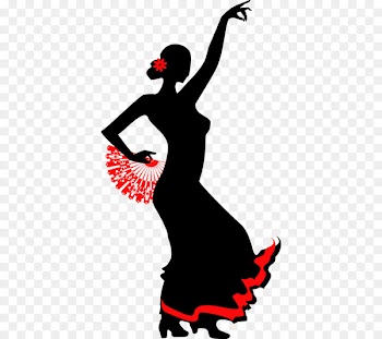 Flamenco Dance Stock illustration Clip art - Shadow Dancer 