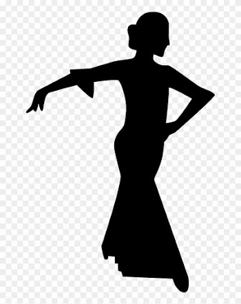 Flamenco Female Dancer Silhouette Comments - People Silhouette Dancing