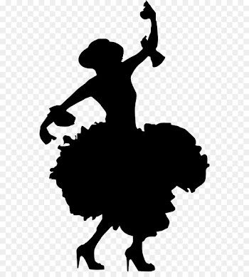 Flamenco shoe Stock photography Dance Royalty-free - silhouette 
