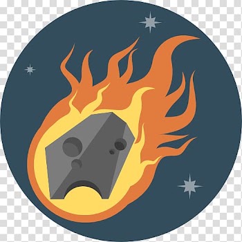 Flaming illustration, carnivoran snout fictional character computer illustration, Meteor transparent background PNG clipart