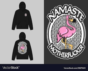 flamingo bird standing on abstract background