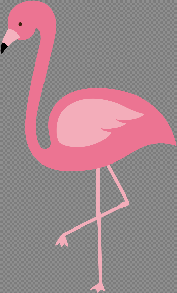Flamingo Clipart Pink Flamingo - Vector Flamingo Png Transparent ...