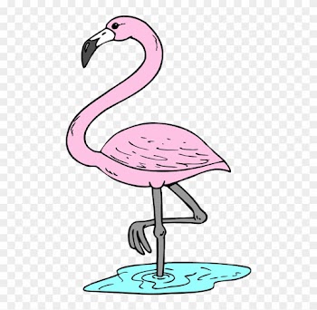 Flamingo Silhouette Clipart - Flamingo Silhouette Clipart