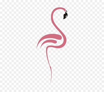 Flamingo Tattoo Watercolor painting Drawing - Hand-painted flamingos 