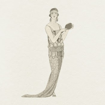 Flapper woman illustration | Free Photo Illustration - rawpixel