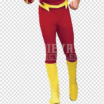 Flash Baris Alenas Superhero Halloween costume, Flash transparent background PNG clipart