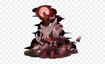 Flash Fire~solar Power Nature - Mega Houndoom