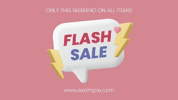 Flash sale blog banner template, | Free PSD Template - rawpixel