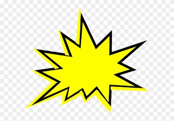 Flash Starburst Clip Art - Camera Flash Clipart