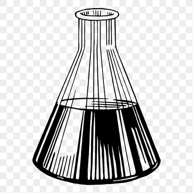 Flask png sticker illustration, transparent | Free PNG - rawpixel