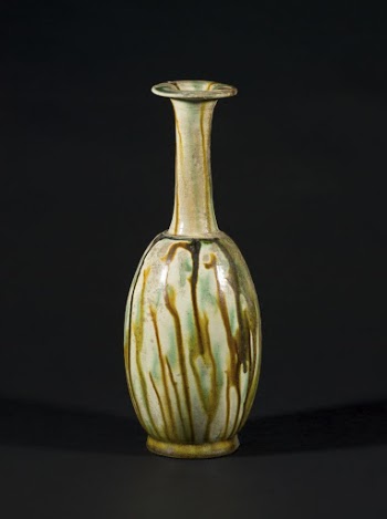 Flask with Dripped-Glaze Decoration | Free Photo - rawpixel