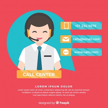 Flat call center agent design