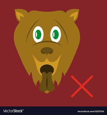 Flat cute funny cartoon dog puppy pet furry vector image