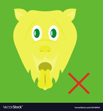 Flat cute funny cartoon dog puppy pet furry vector image