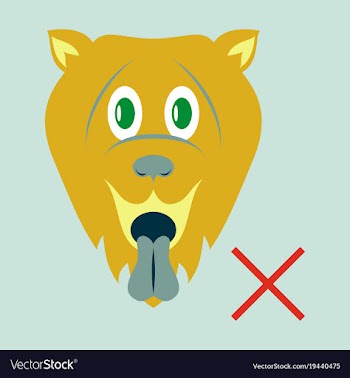Flat cute funny cartoon dog puppy pet furry vector image