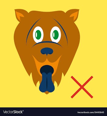 Flat cute funny cartoon dog puppy pet furry vector image