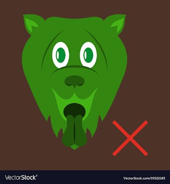 Flat cute funny cartoon dog puppy pet furry vector image