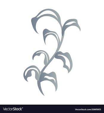 Flat design elements in vintage style drawing vector image