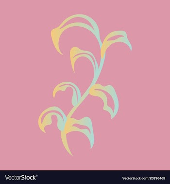 Flat design elements in vintage style drawing vector image