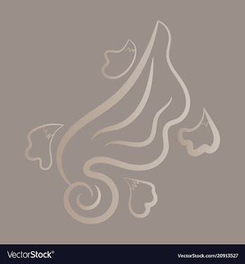 Flat design elements in vintage style drawing vector image