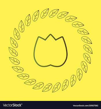 Flat design elements in vintage style drawing vector image