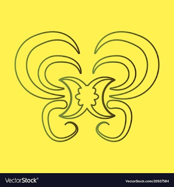 Flat design elements in vintage style drawing vector image
