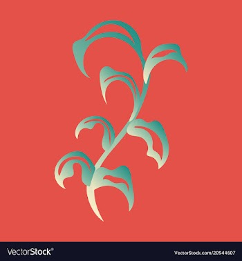 Flat design elements in vintage style drawing vector image