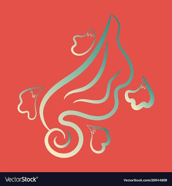 Flat design elements in vintage style drawing vector image