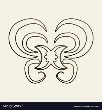 Flat design elements in vintage style drawing vector image
