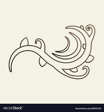Flat design elements in vintage style drawing vector image
