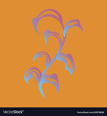 Flat design elements in vintage style drawing vector image