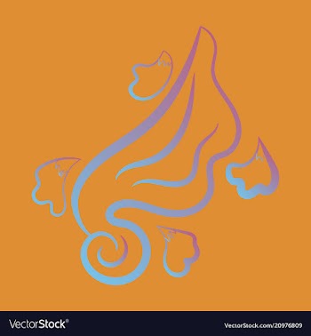 Flat design elements in vintage style drawing vector image