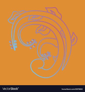 Flat design elements in vintage style drawing vector image
