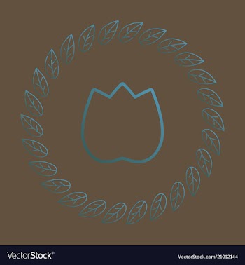 Flat design elements in vintage style drawing vector image