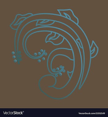 Flat design elements in vintage style drawing vector image