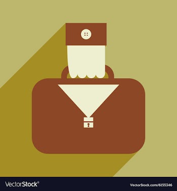 Flat design modern icon case vector image