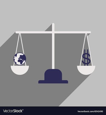 Flat design modern icon Globe vector image