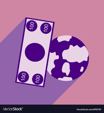 Flat design modern icon Globe vector image