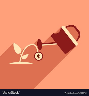 Flat design modern icon Money vector image