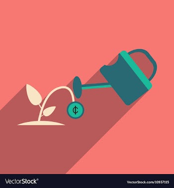Flat design modern icon Money vector image